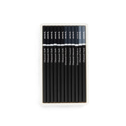 Mont Marte Charcoal Pencils Set - 12 Piece, includes soft, medium, and hard charcoal pencils for expressive artwork.

