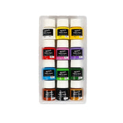 Mont Marte Fabric Paint - Signature Set of 12 Colors perfect for creative fabric projects and DIY fashion.

