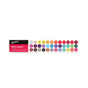 Mont Marte Fabric Paint - Signature Set of 36 Colors perfect for creative fabric projects and DIY fashion.

