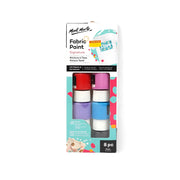 Mont Marte Fabric Paint - Signature Set of 8 Colors perfect for creative fabric projects and DIY fashion.

