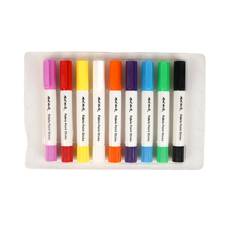 Mont Marte Fabric Paint Sticks - Signature Set of 9