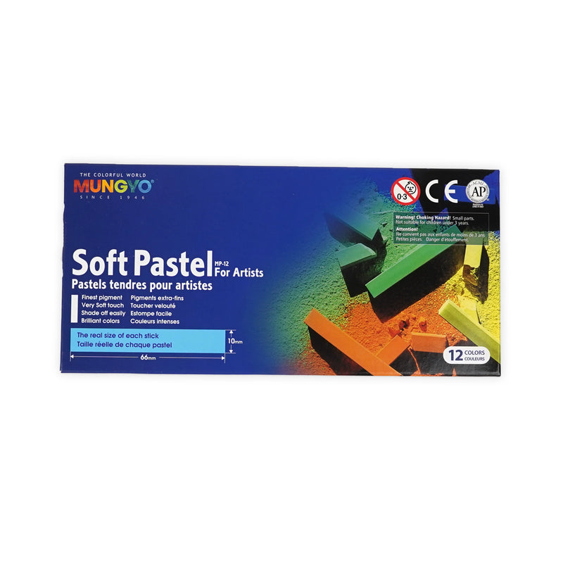 Mungyo Soft Pastels | Premium Artist Pastels in 12 & 24 Colors