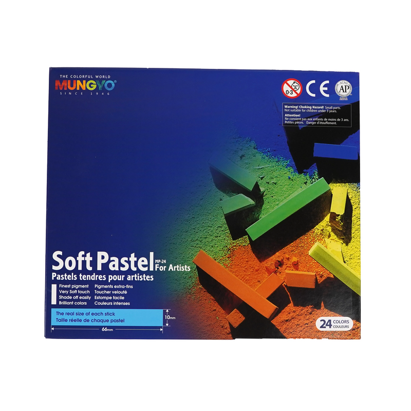 Mungyo Soft Pastels | Premium Artist Pastels in 12 & 24 Colors