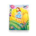 Illustrated cover of Nayi Gharatiya, featuring a young girl sitting in a large flower, surrounded by colorful petals and nature's beauty, embodying the essence of magic and adventure.

