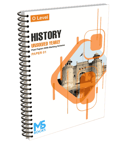 O Level Yearly Unsolved History Paper 1 (S19-W23)