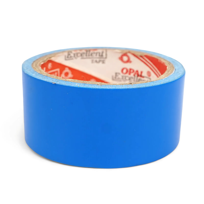Opal Excellent blue packaging tape roll with strong adhesion, ideal for secure shipping, packaging, and storage.

Medium
