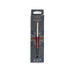 Parker IM Ballpoint Pen with red lacquer barrel, chrome accents, and medium nib, displayed in a branded box with a transparent front.

