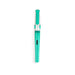Pelikano Fountain Pen in vibrant aqua with an ergonomic grip, medium nib, ink window, and secure cap, suitable for left- and right-handed users.

