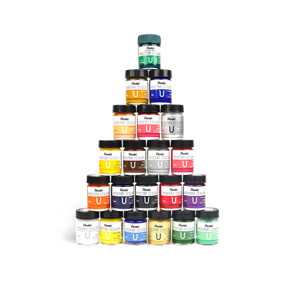 Panel Color Artist Pentel Poster Color - Artist Series in Vibrant Assortment of Shades ...