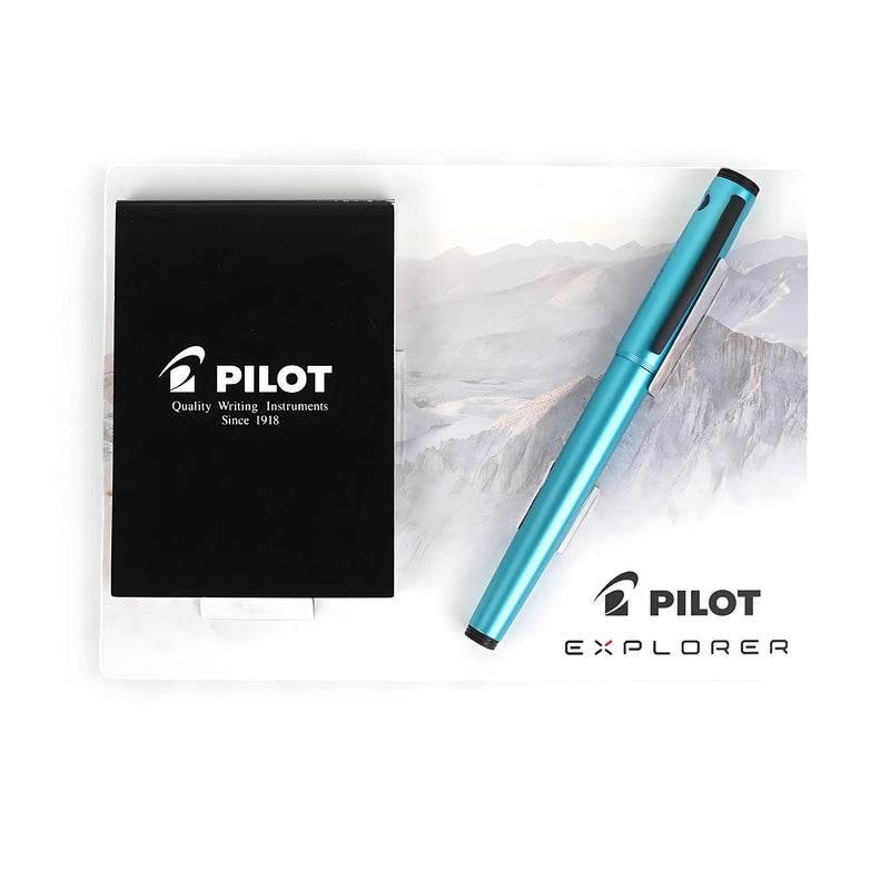 Pilot Explorer Fountain Pen Set – Green, Pink, and Pastel Variants