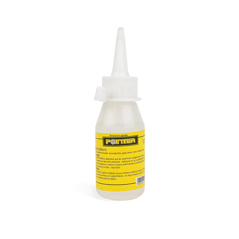 Pointer Liquid Silicone Glue 125ml with precision nozzle – Ideal for crafts, repairs, and school projects with fast-drying adhesive.

