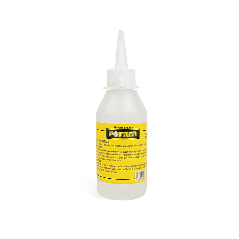 Pointer Liquid Silicone Glue 500ml with nozzle – Ideal for professional and DIY projects, offering fast-drying, flexible adhesion.

