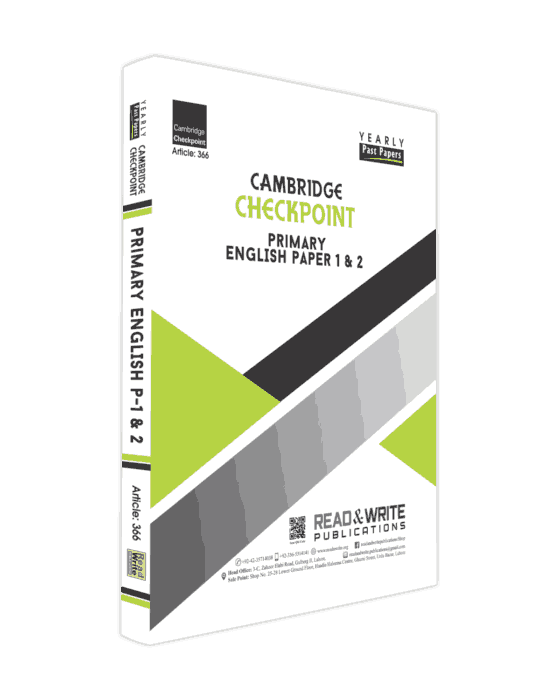 Primary English Paper 1 CheckPoints