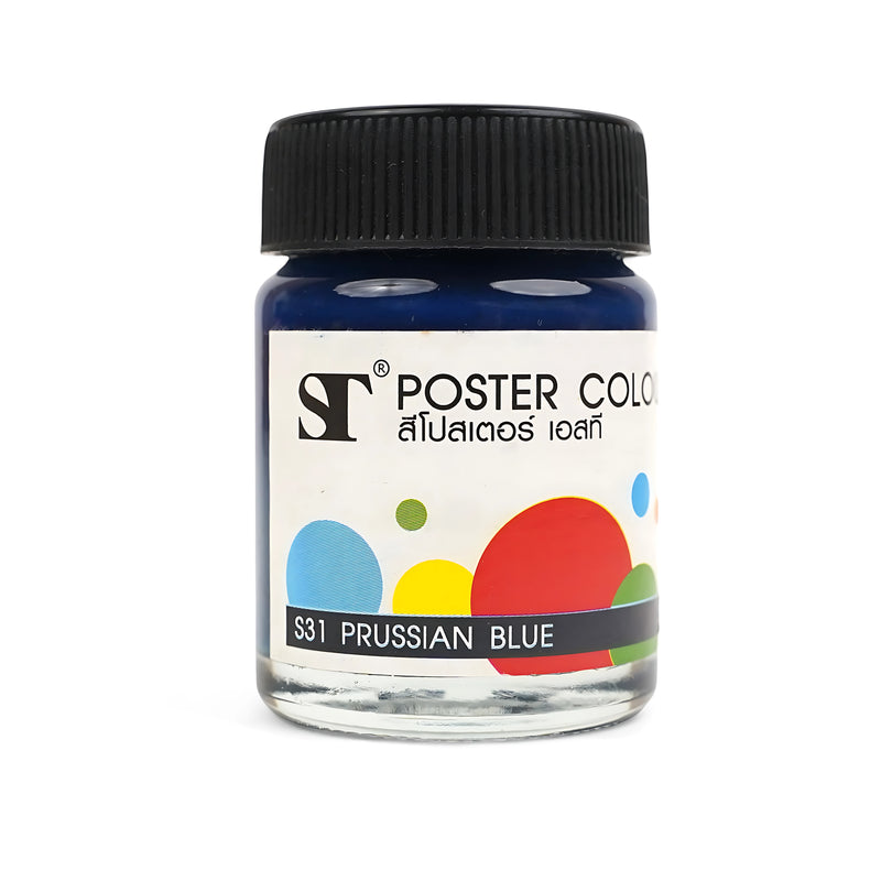 ST Poster Colour Individual Jars - High-Quality Pigmented Poster Paint