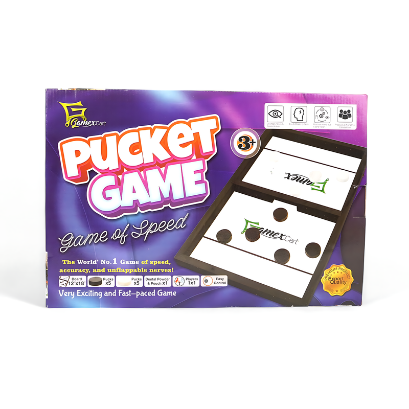 Pucket Game - The Fast-Paced Game of Speed and Accuracy