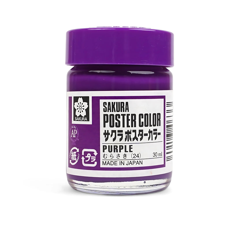 Sakura Poster Colour - Vibrant Assorted Shades for Artists and Designers