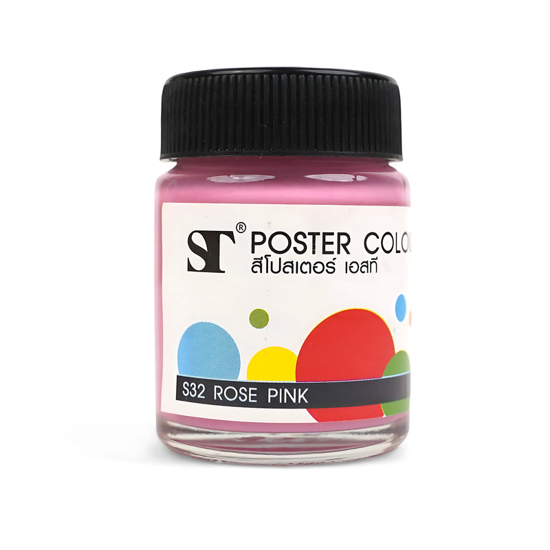 ST Poster Colour Individual Jars - High-Quality Pigmented Poster Paint