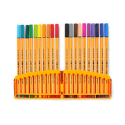 STABILO point 88 Fineliner - Set of 12 colors perfect for detailed illustrations and precise writing.

