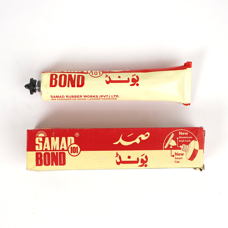 Samad Bond 101 – Strong adhesive with a new smart cap and aluminum seal, perfect for industrial, household, and DIY applications. 60ml
