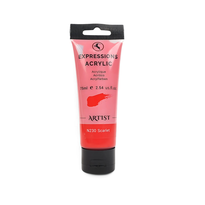 Expression Tube Expressions 75ml Acrylic Paint Tube – Premium Artist Acrylics in 33 Un ...