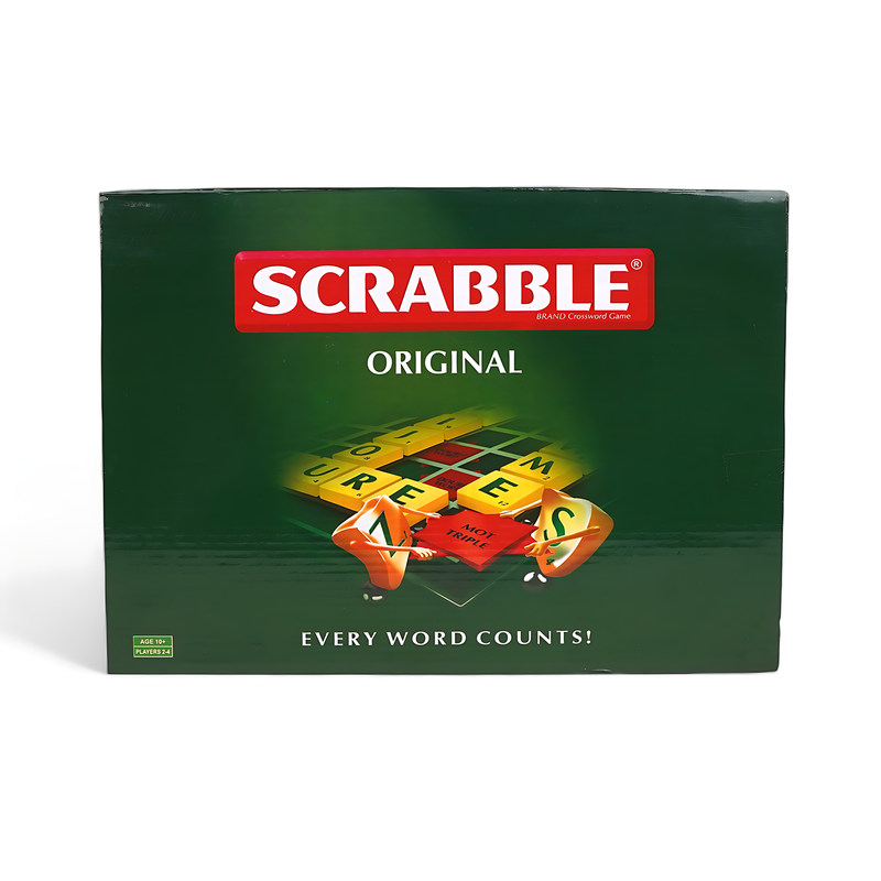 Scrabble Original Board Game – Classic Word-Building Fun for All Ages