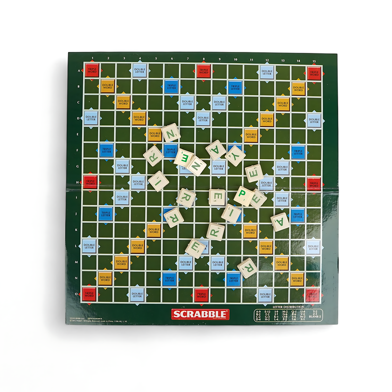 Scrabble Original Board Game – Classic Word-Building Fun for All Ages