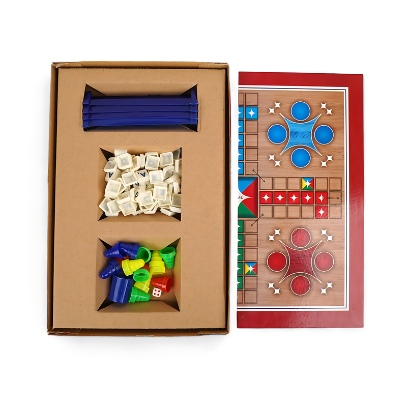 Scrabble + Ludo 2-in-1 Game Set – Double the Fun with Wordplay and Strategy