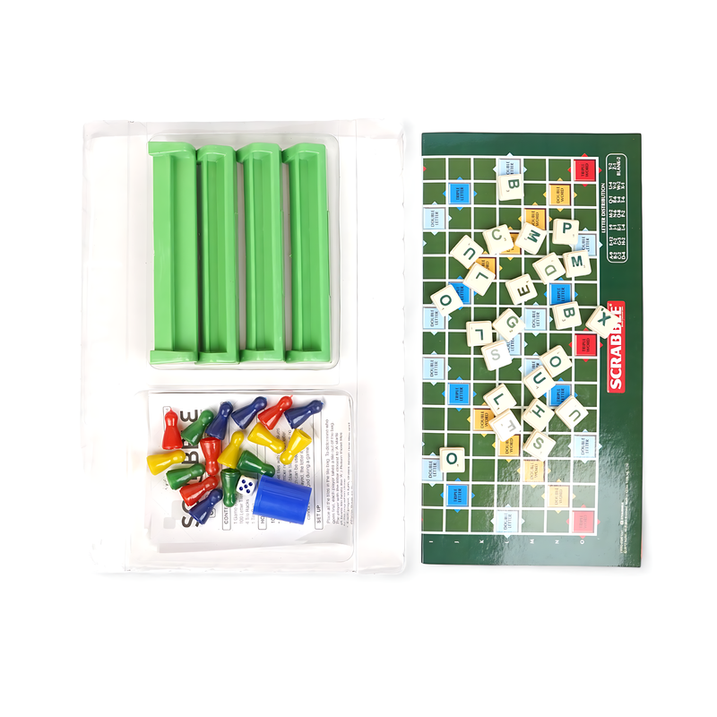 Scrabble + Ludo King - 2 in 1 Family Game