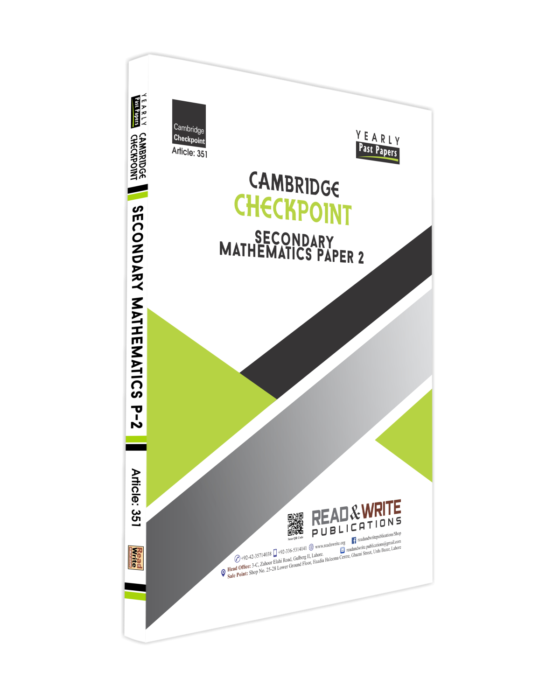 Secondary Mathematics Checkpoints Paper 2