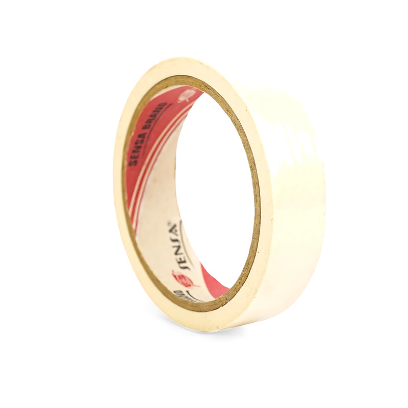 Sensa Brand adhesive tape with lightweight bonding, ideal for packaging, sealing, and organizing tasks.

