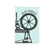Cover of Silas Marner by George Eliot, featuring a spinning wheel silhouette against a pastel background, symbolizing themes of labor and transformation.






