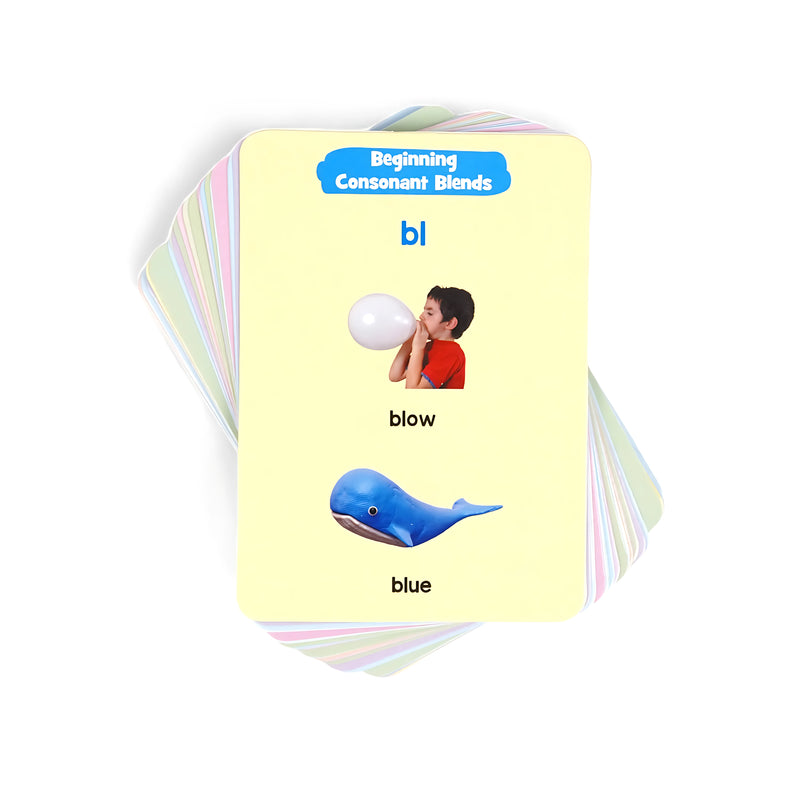 Smart Flash Cards - Advanced Phonics for Beginning and Ending Consonant Blends