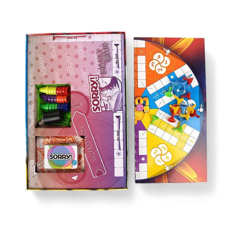 Sorry! 2-in-1 Family Game – Classic Fun for Kids and Adults