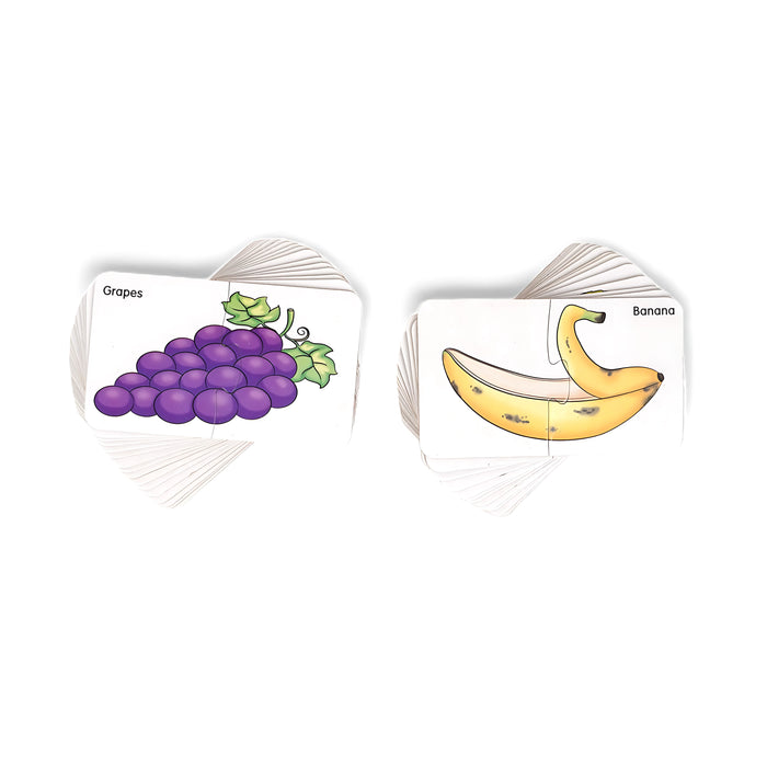 Things I Eat Matching Puzzle - Food Theme Learning Game for Kids