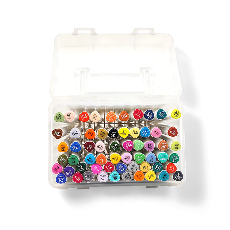 Tianhao & Keep Smiling Dual Tip Alcohol-Based Marker Sets - Available in 24, 36, 48, 60, and 80 Color Variants