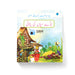 Cover of Titley Mian Ki Pitayi, an Urdu children's book, showing playful illustrations of Titley the grasshopper, hardworking ants, and a whimsical forest scene.






