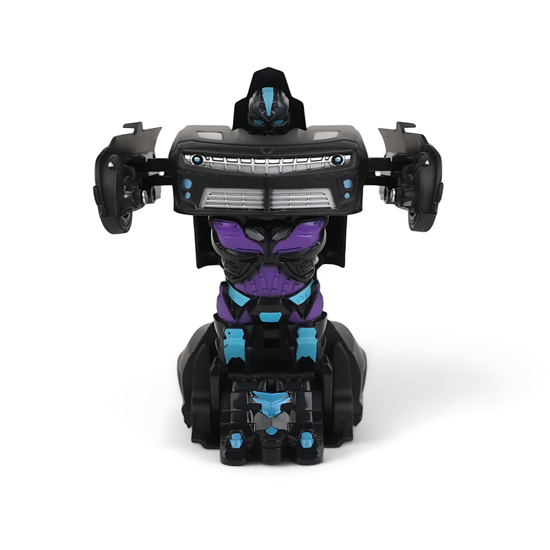 Transforming Robot Car Toy - Yellow, Black and Red Action Figure with Car-to-Robot Conversion and Realistic Details