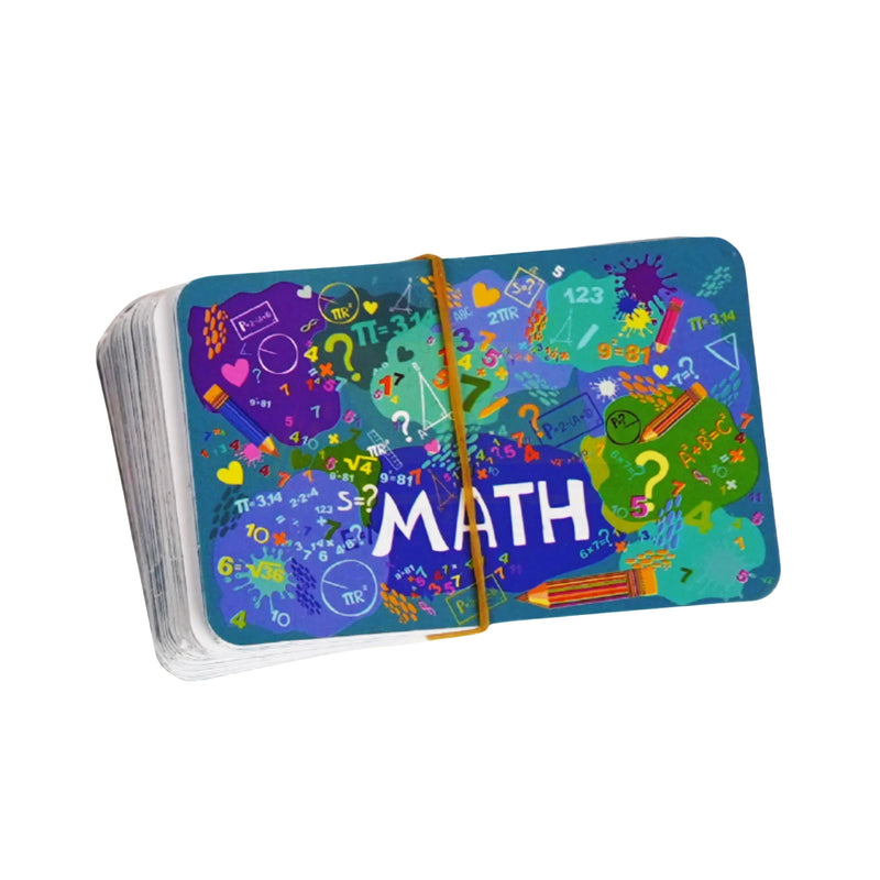 Treehole 3-in-1 Wooden Multiplication Board Game – Educational Math Learning Tool for Kids 36+ months, colorful numbered blocks with flashcards and dice.- cards