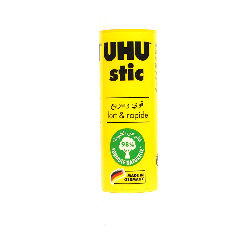 UHU Stic Glue – Eco-friendly, quick-drying glue stick for school, office, and craft projects.

