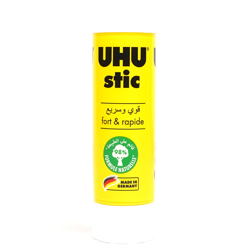 UHU Stic Glue – Eco-friendly, quick-drying glue stick for school, office, and craft projects.


