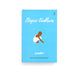 Cover of Water by Bapsi Sidhwa featuring a minimalist illustration of a child in white clothing near water, set against a blue background.

