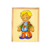 Wooden Dress-Up Puzzle for toddlers featuring a boy figure with mix-and-match outfits, promoting fine motor skills and imaginative play for children aged 3+ img2